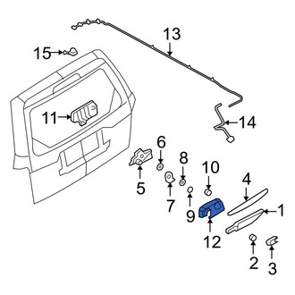 Ford OE - Outer Wiper Motor Gasket
