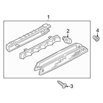 Ford OE - Rear Lamps - High Mounted Stop Lamp (Limited / XLS / XLT)