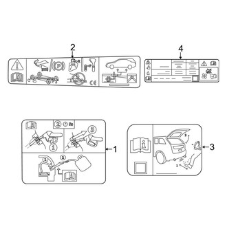 Ford OE - Information Labels - Labels