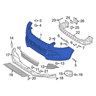 Ford OE - Front Bumper Cover