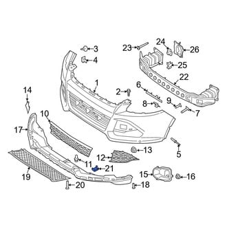 Ford OE - Bumper Trim Nut
