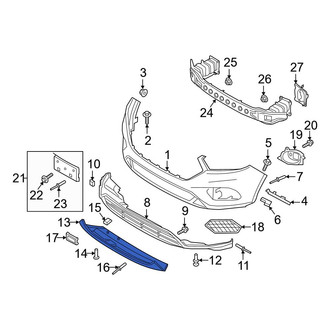 Ford OE - Front Bumper Trim