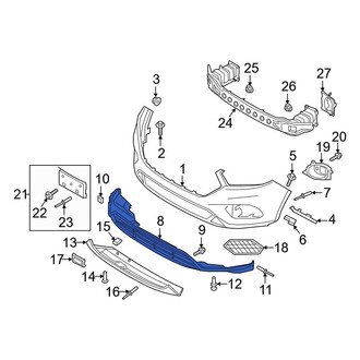 Ford OE - Front Valance Panel