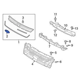 Ford OE - Front Grille Emblem