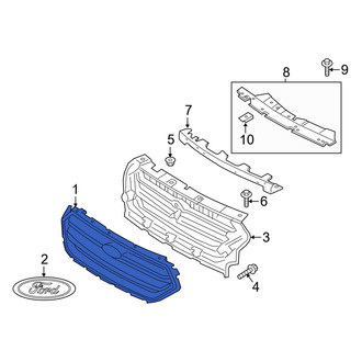 Ford OE - Front Upper Grille