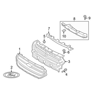 Ford OE - Front Bumper & Grille - Grille