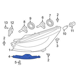 Ford OE - Right Headlight Bracket
