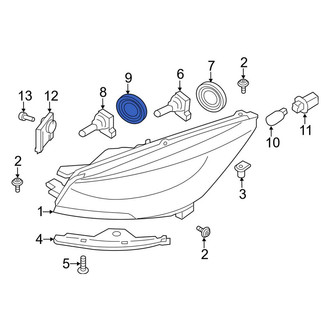 Ford OE - Front Headlight Bulb Cap