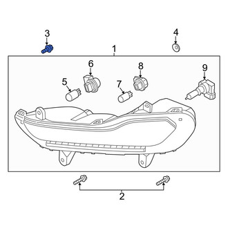 Ford OE - Parking Light Bolt