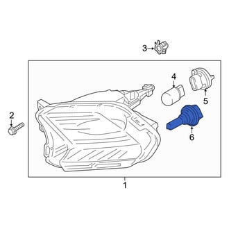 Ford OE - Front Headlight Bulb
