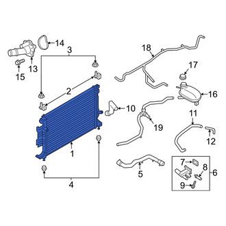 Ford OE - Radiator