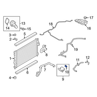 Ford OE - Engine Coolant Outlet Gasket