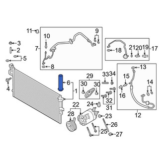 Ford OE - A/C Receiver Drier
