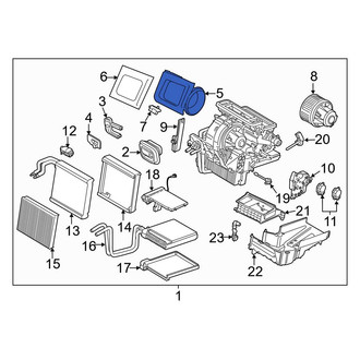 Ford OE - HVAC Blower Motor Housing