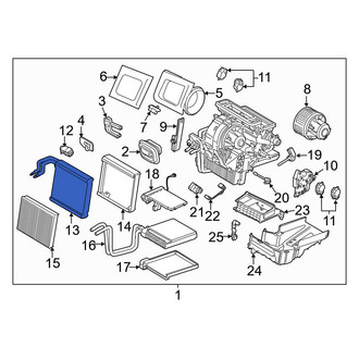 Ford OE - A/C Evaporator Core