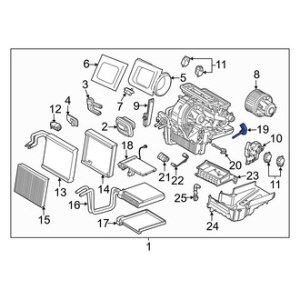 Ford OE - A/C Evaporator Temperature Sensor