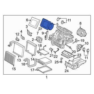 Ford OE - HVAC Blower Motor Housing