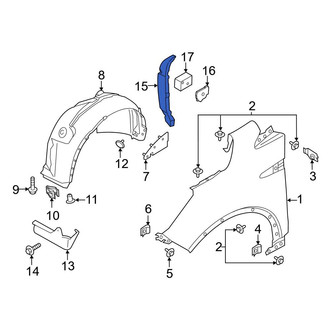 Ford OE - Front Right Fender Insulator