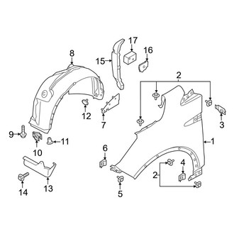Ford OE - Fender & Components