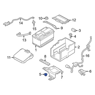 Ford OE - Horn Nut