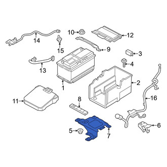 Ford OE - Engine Mount Brace