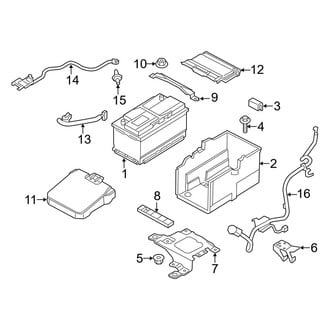 Ford OE - Electrical - Battery