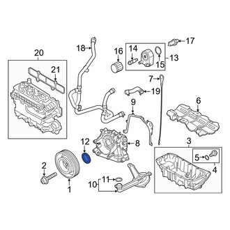 Ford OE - Front Engine Crankshaft Seal