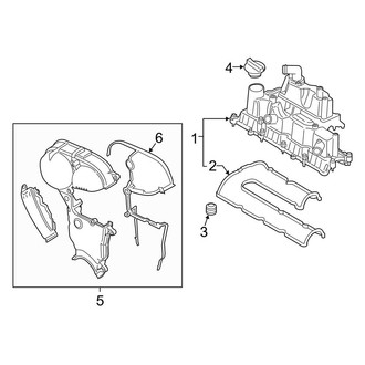 Ford OE - Engine / Transaxle - Valve & Timing Covers (1.5L)