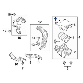 Ford OE - Air Cleaner Cover Bolt