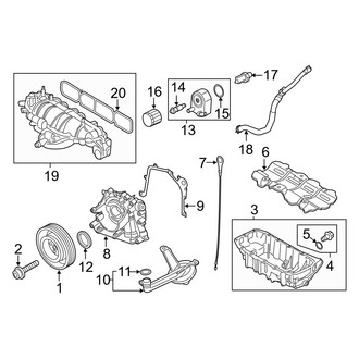 Ford OE - Engine / Transaxle - Engine Parts (1.6L)