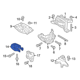 Ford OE - Lower Automatic Transmission Mount