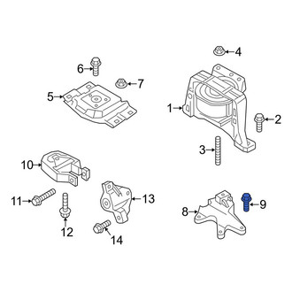 Ford OE - Automatic Transmission Mount Bolt