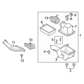 Ford OE - Engine / Transaxle - Air Intake (2.5L)