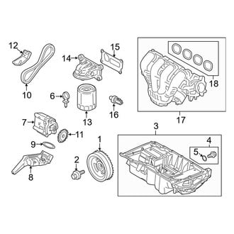 Ford OE - Engine / Transaxle - Engine Parts (2.5L)