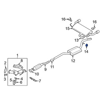Ford OE - Exhaust System Hanger