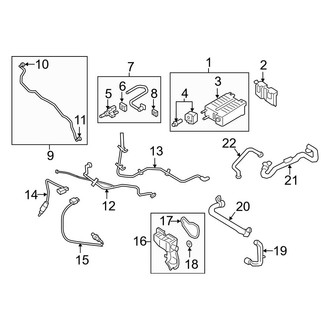 Ford OE - Emission System - Emission Components (1.5L)