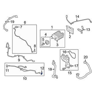Ford OE - Fuel Line Retainer