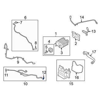 Ford OE - Fuel Line Retainer