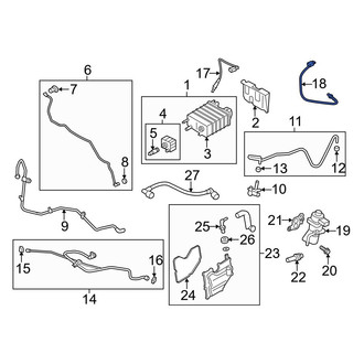 Ford OE - Rear Oxygen Sensor