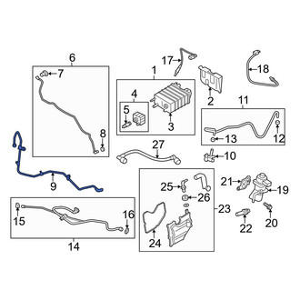 Ford OE - Evaporative Emissions System Lines