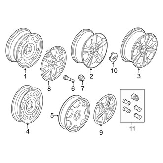 Ford OE - Wheels & Trim (17")