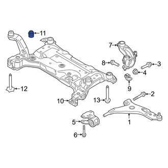 Ford OE - Left Suspension Crossmember Insulator