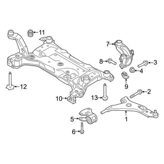 Ford OE - Front Suspension - Suspension Components