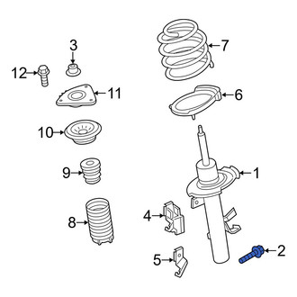 Ford OE - Suspension Strut Bolt