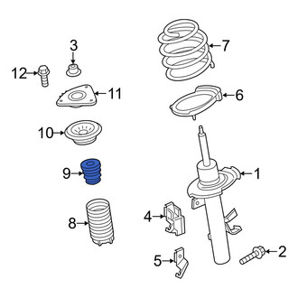 Ford OE - Front Suspension Strut Bumper