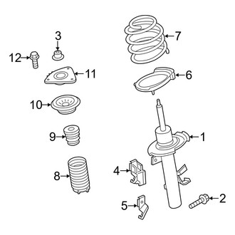 Ford OE - Front Suspension - Struts & Components