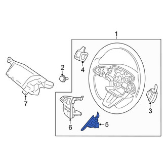Ford OE - Steering Wheel Radio Controls