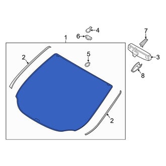 Ford OE - Front Windshield