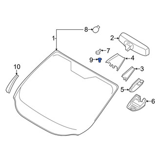 Ford OE - Rain Sensor Bracket