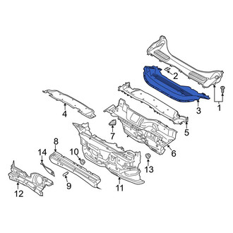 Ford OE - Front Cowl Plenum Panel